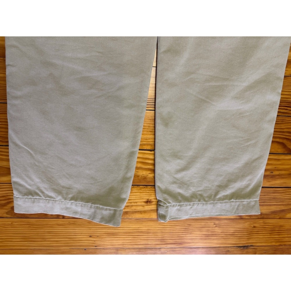 Eddie Bauer Legend Wash Flannel Lined Khaki Chino Pants Men's‎ 34x32 4886 - Picture 14 of 14